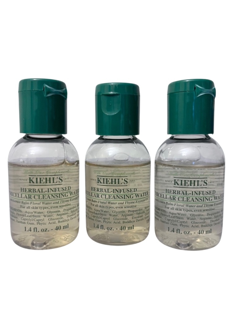 Micellar Cleansing Water |NEW| Kiehl's Herbal-Infused